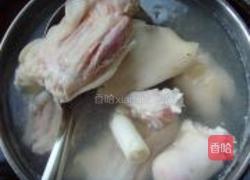 话梅猪手的做法图解3