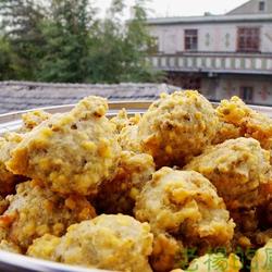绿豆虾仁丸子的做法[图]