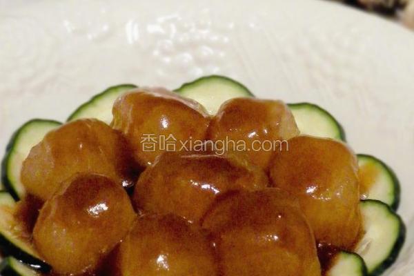 蠔油冬瓜球