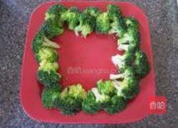 茴香鸡片西兰花的做法图解3