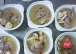 鹌鹑炖盅的做法图解4