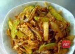 黄瓜拌猪耳朵的做法图解1