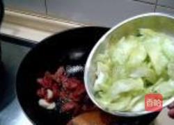 腊肠炒莴笋的做法图解4