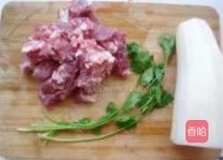 白萝卜骨头粥的做法图解2