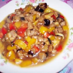 彩椒肉丁的做法[图]