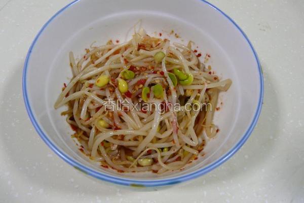 韩式凉拌黄豆芽