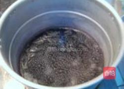 紫米芋块粥的做法图解3