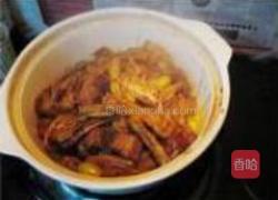 五花肉白果腐竹褒的做法图解9
