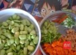 香炒蚕豆的做法图解1