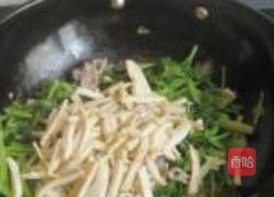 肉丝茶干炒芹菜的做法图解7