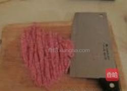 香菇萝卜丸子的做法图解2