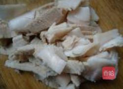 五花荷兰豆的做法图解3
