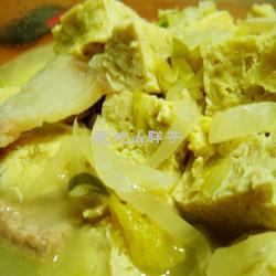 酸菜炖冻豆腐的做法[图]