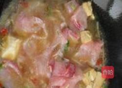 豆腐金针菇焖鱼片的做法图解9