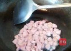 红绿搭配青豆火腿的做法图解3