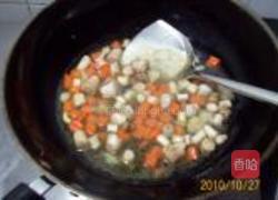 绿芥蓝蘑菇鸡丁的做法图解13