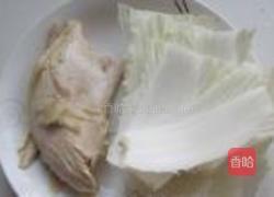 白菜鸡丝的做法图解1
