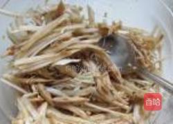 白菜鸡丝的做法图解4