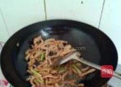 子姜红椒肉丝的做法图解4