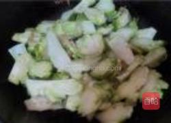 虾米炒芥菜头的做法图解3