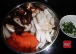 炒双菇的做法图解2