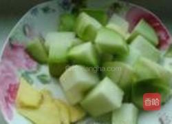 青萝卜炖排骨的做法图解3