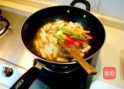 老醋炒菌菇配酸黄瓜生菜的做法图解11