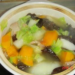 咸肉蔬菜砂锅的做法[图]