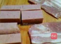 小兔子培根卷的做法图解1