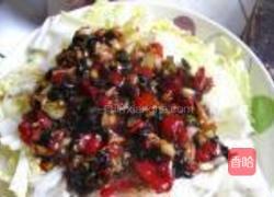 豉汁蒸粉丝娃娃菜的做法图解9