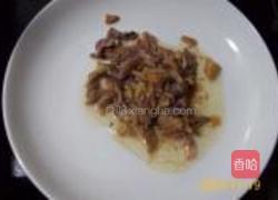 大蒜鸡杂炒麻腐的做法图解9