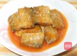 茄汁带鱼的做法图解9