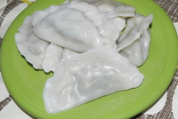 猪肉韭菜饺子