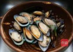 紫苏青口贝的做法图解4