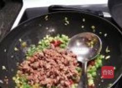 酸黄瓜四季豆炒肉末的做法图解7