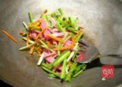 四丝炒面的做法图解3