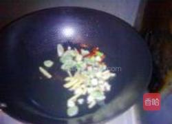 醋溜肉丝炒三样的做法图解3
