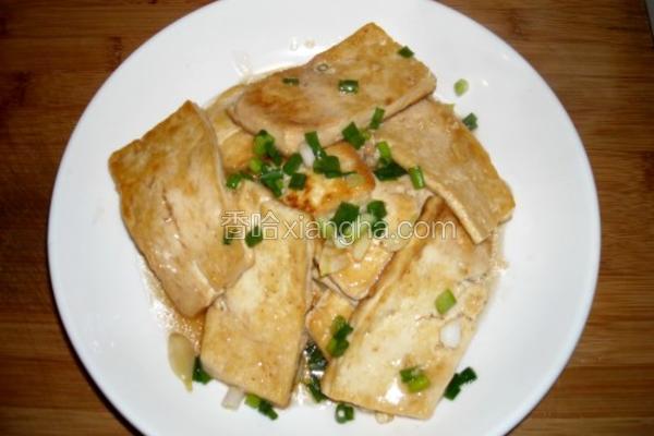鲍汁烧豆腐