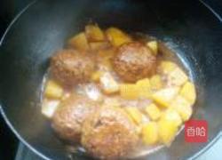 红烧狮子头的做法图解13