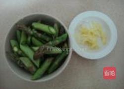 芦笋炒牛肉的做法图解3