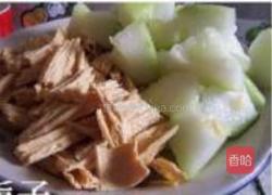 腐竹烧冬瓜的做法图解2