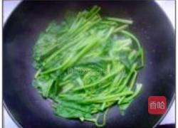 清汤菠菜的做法图解5