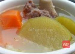 青红萝卜煲猪骨的做法图解5