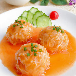 茄汁包心丸的做法[图]