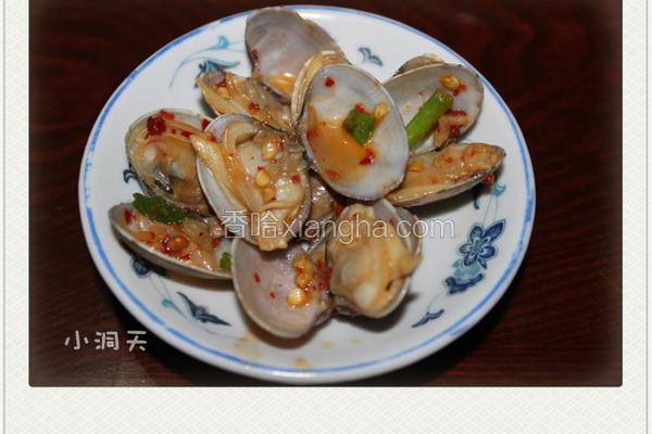 蒜香蚝油花蛤