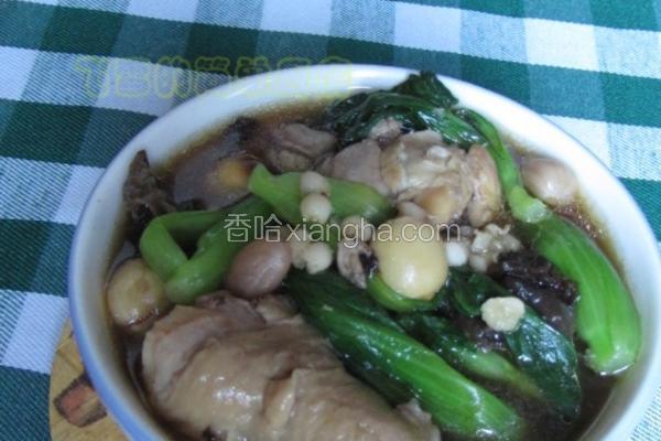 双仁莲子木耳炖鸡