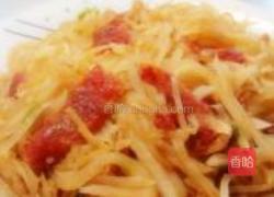 腊肠萝卜丝的做法图解9