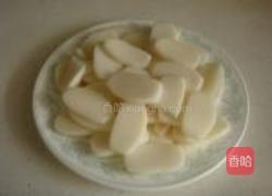 菠菜炒年糕的做法图解4