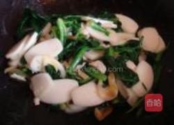 菠菜炒年糕的做法图解9