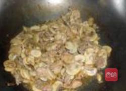 鲜蘑肉片的做法图解10